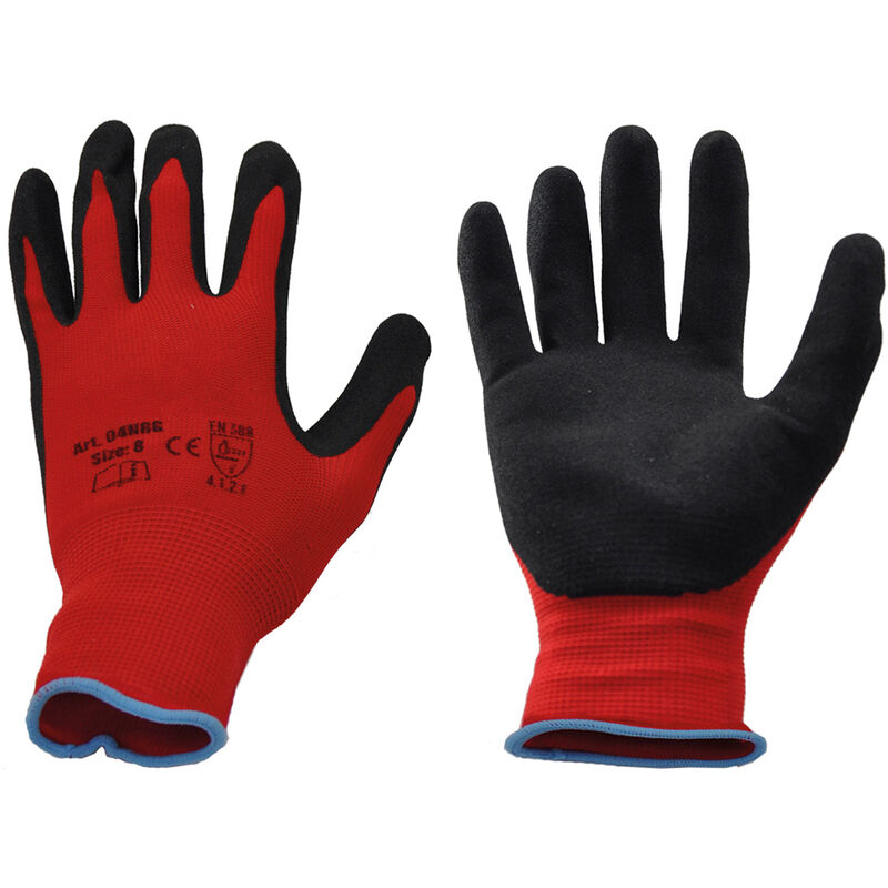 foto del prodotto guanti nylon nitrile tg. 8