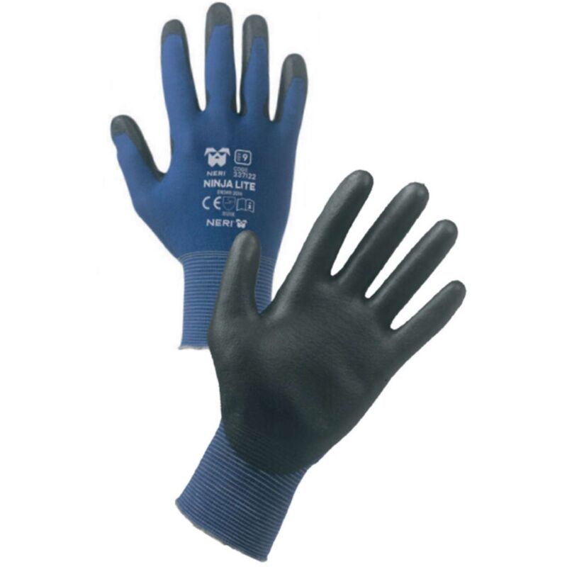 foto del prodotto guanti nylon/poliuretano ninja lite tg. 9 - 12 paia