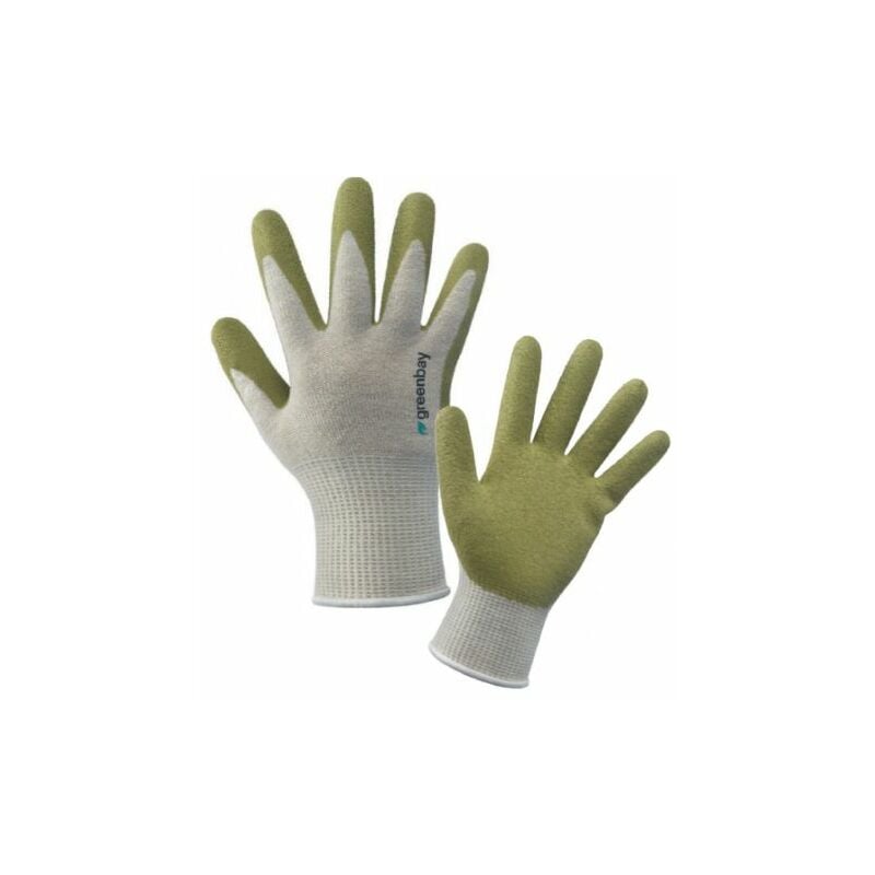 foto del prodotto guanti poliestere lattice planet raw tg. 9 eco 6 pa