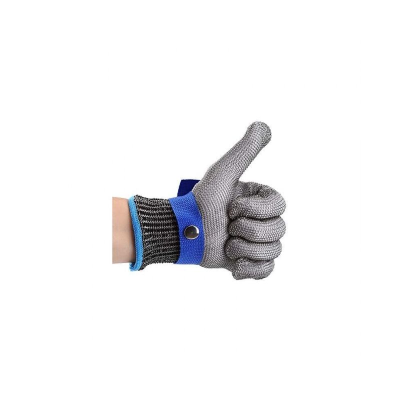 foto del prodotto guanti resistenti al taglio guanti da lavoro di sicurezza in acciaio inossidabile protezione di livello 5 xl 