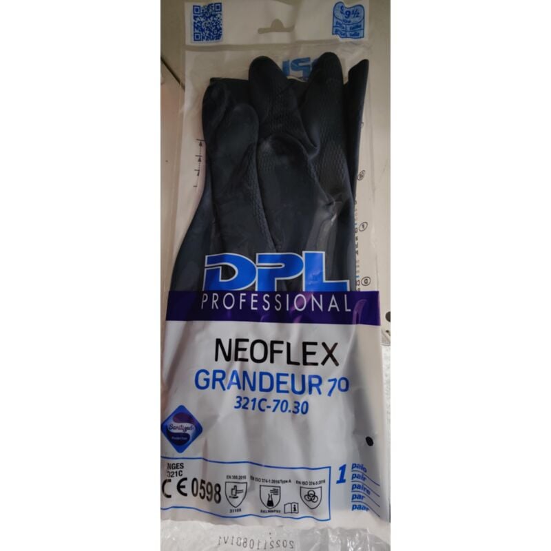 foto del prodotto guanti so.di.fer neoflex neoprene e lattice 9 9.5 f0300115
