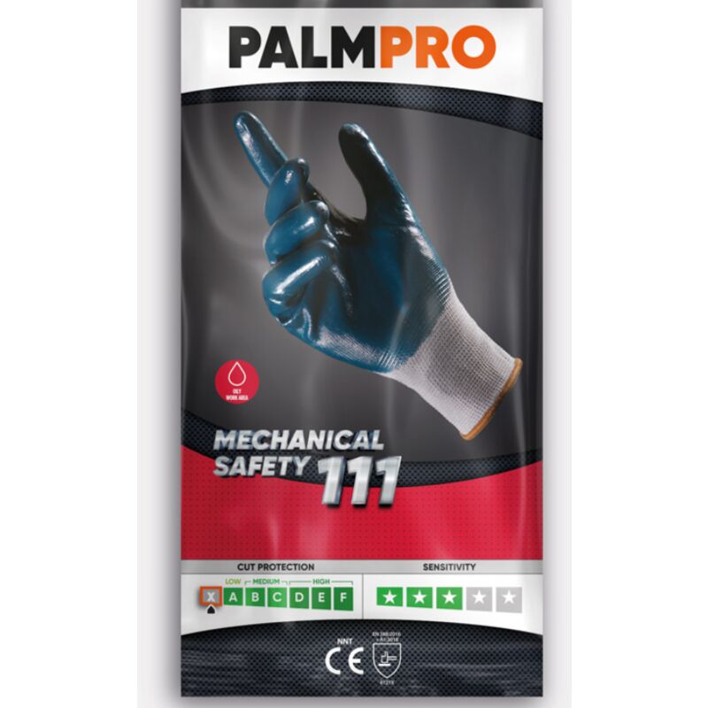 foto del prodotto guanti so.di.fer rivestimento sintetico in nitrile taglia 9 xl f22250