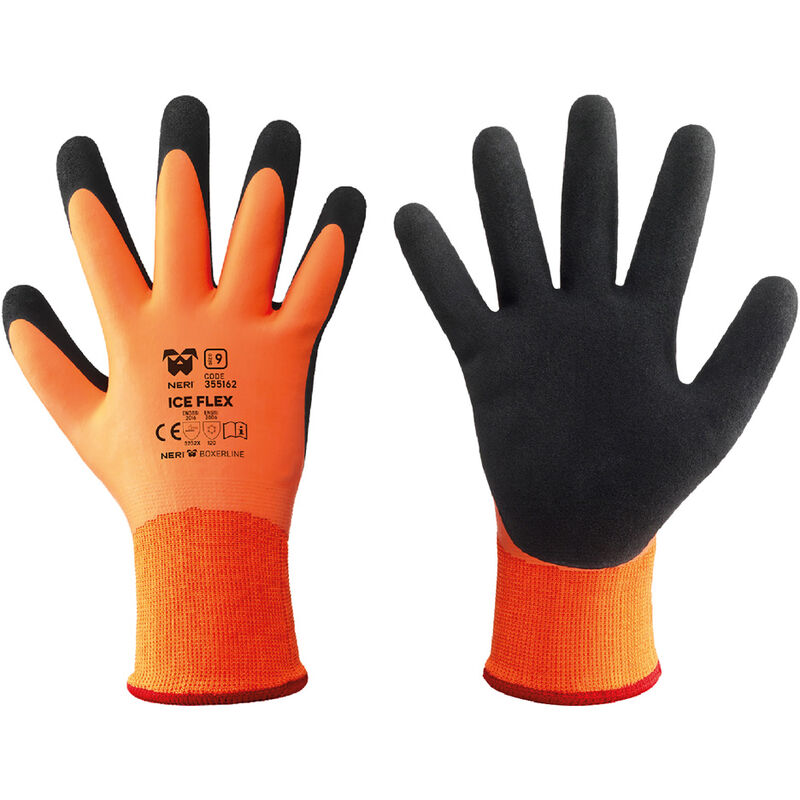 foto del prodotto guanti termici poliestere lattice ice flex tg. 8