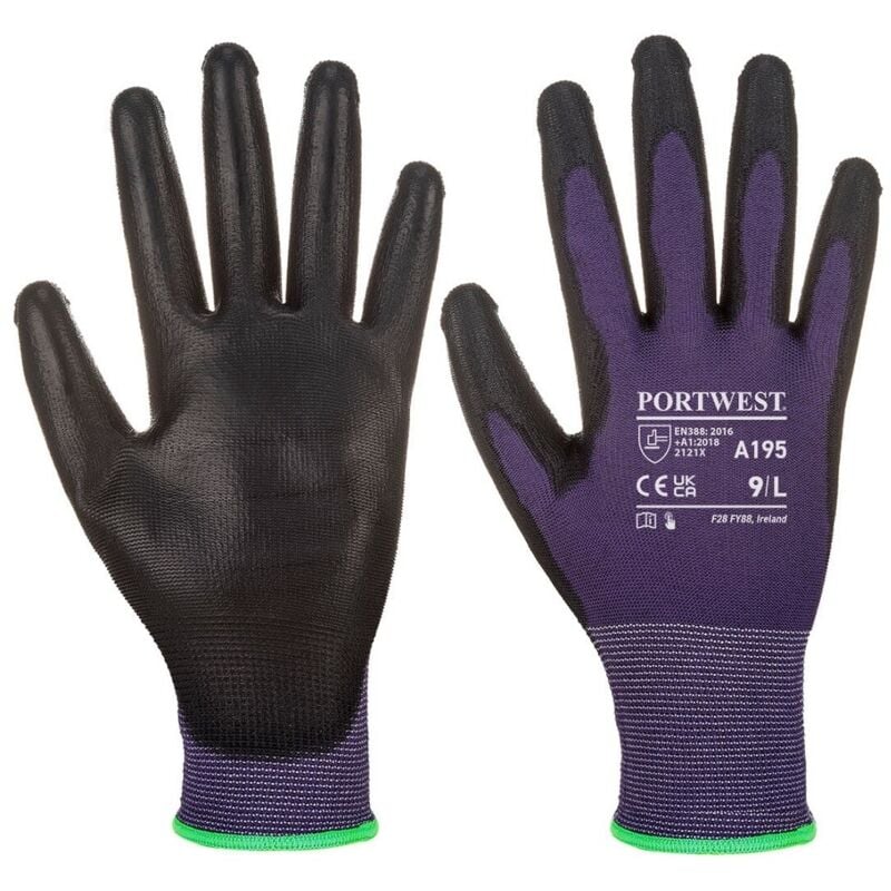 foto del prodotto guanti touch screen ideali per magazzinieri e cassieri nero fuxia 9