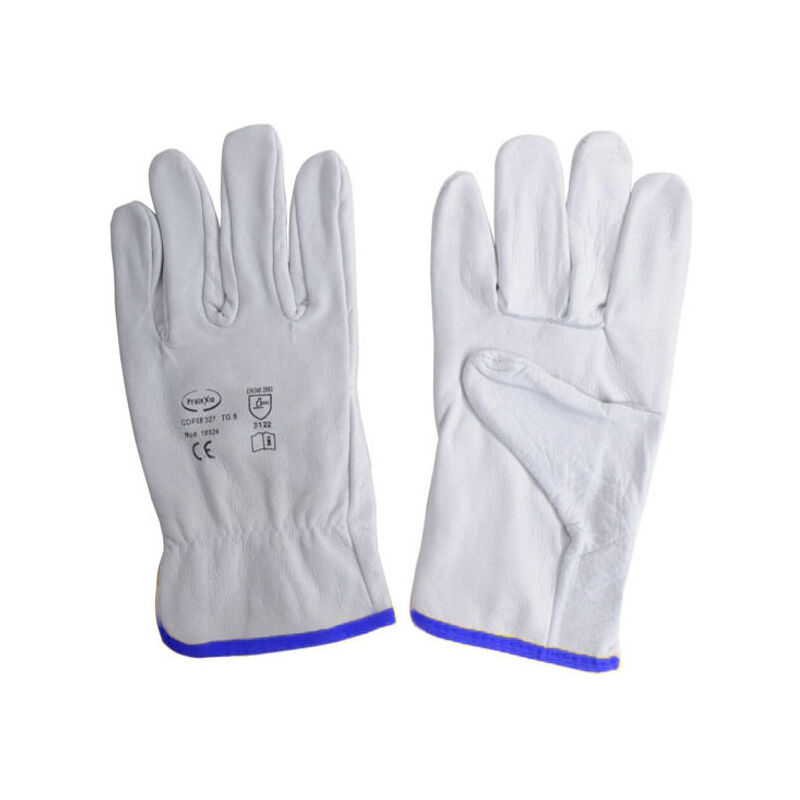 foto del prodotto guanti tuttofiore bianchi 10 extra protexio 08327