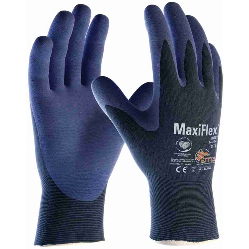 foto del prodotto guanto 34 274 rivest. palmo maxiflex elite tg. 8