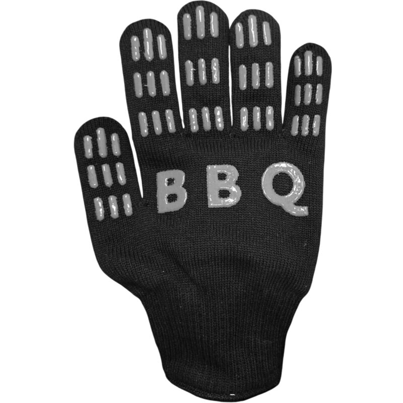 foto del prodotto guanto da barbecue forno antiscottatura 17x26 cm in tessuto termico resistente uso sicuro per forno, grill, bbq cucina cosedacasa