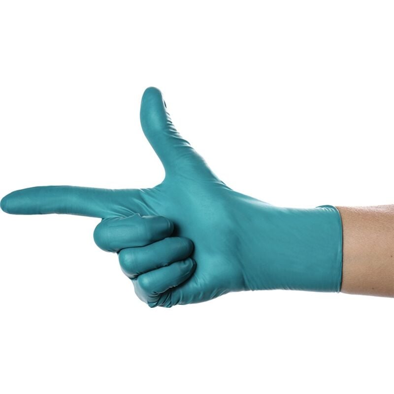 foto del prodotto guanto monouso solidsafety chemn special taglia xxl verde nitrile psa iii