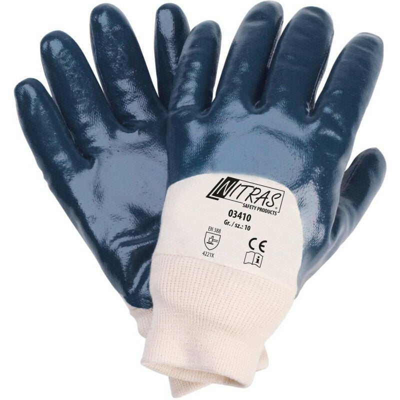 foto del prodotto guanto nitrile. cintura. dimensione.8