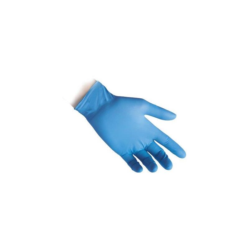 foto del prodotto guanto nitrile monouso gr 4,9 aql 1,5 senza polvere cf pz 100 l