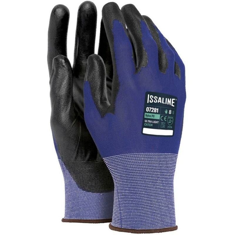foto del prodotto guanto nylon light catch nero