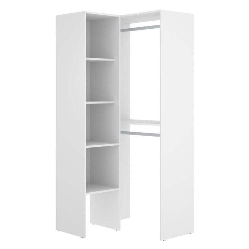 foto del prodotto guardaroba angolare l79 cm bianco ferdinand