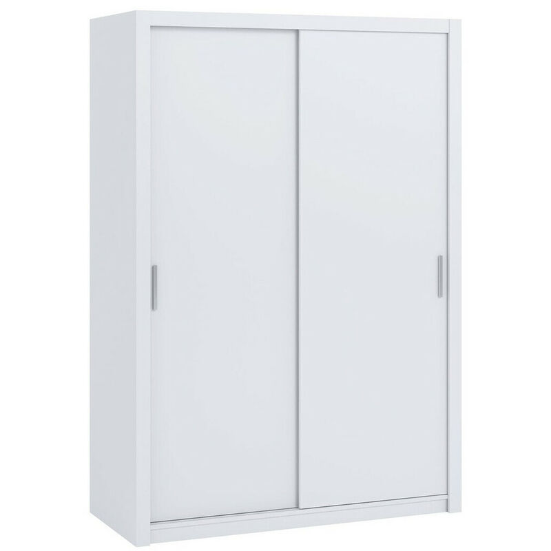 foto del prodotto guardaroba catromi 105, bianco, 215x150x62cm, porte guardaroba scorrevoli, numero di ripiani 0
