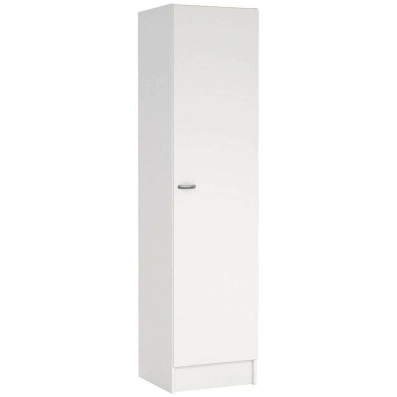 foto del prodotto guardaroba grande airone, mobile camera da letto, cabina armadio portabiti, armadio appendiabiti, 49x47 h200 cm, bianco dmora