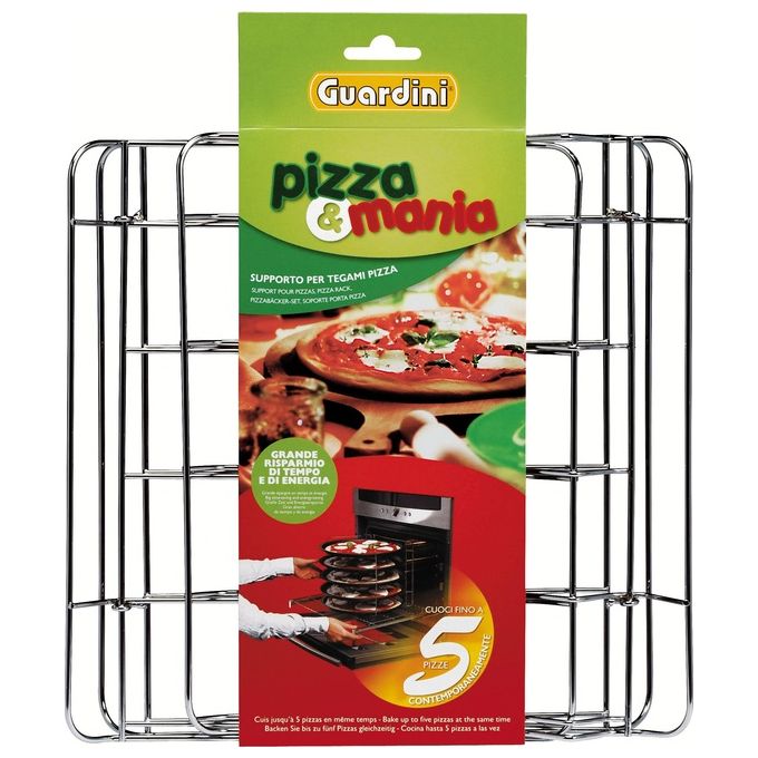 foto del prodotto guardini griglia porta pizze per una cottura perfetta in casa garantita per risultati ottimali nella preparazione delle tue specialita culinarie