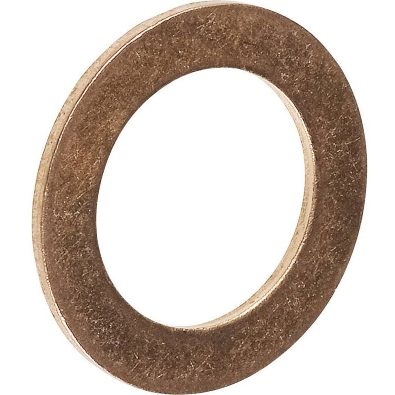 foto del prodotto guarnizione 10 mm 14 mm rame 100 pz. toolcraft 893850