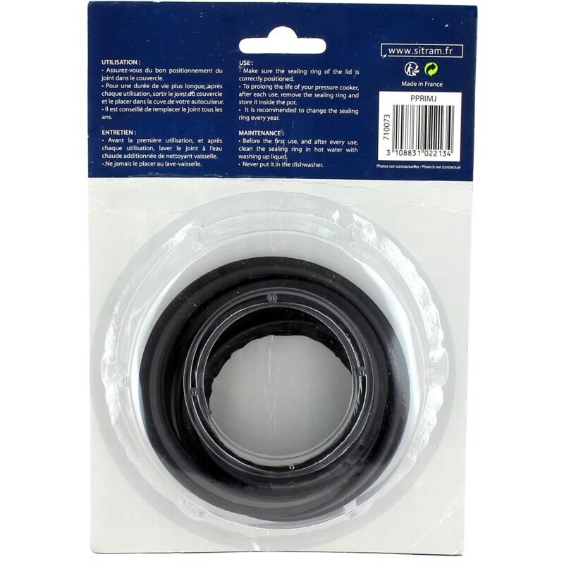 foto del prodotto guarnizione 4 6 8 10 13l per pentola a pressione sitram