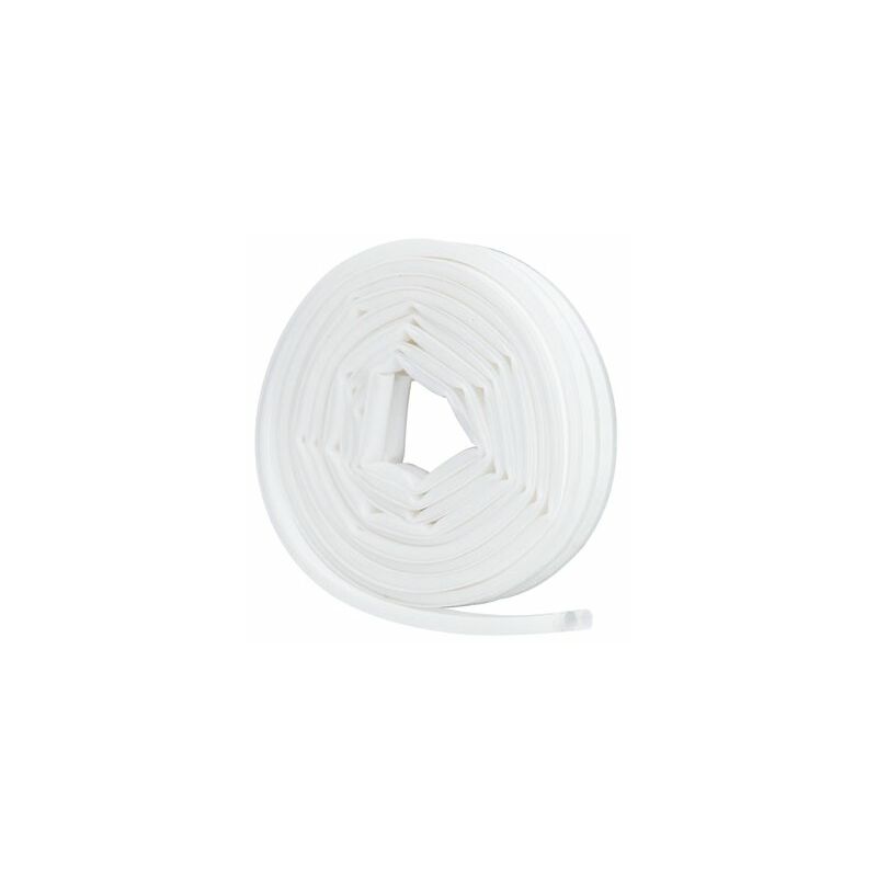 foto del prodotto guarnizione adesiva in silicone 9mm 6m bianca