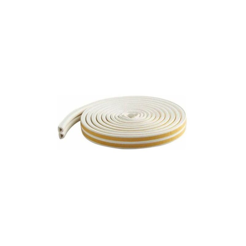 foto del prodotto guarnizione adesiva parafreddo 6 mt paraspifferi porte finestre gomma 0.9 cm d