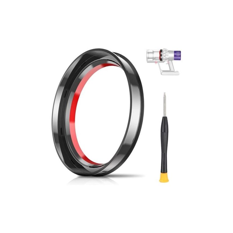 foto del prodotto guarnizione aiper per dyson v10, guarnizione fissa per aspirapolvere dyson v10 sv12, un cacciavite t8 gratuito, guarnizioni fisse compatibili con