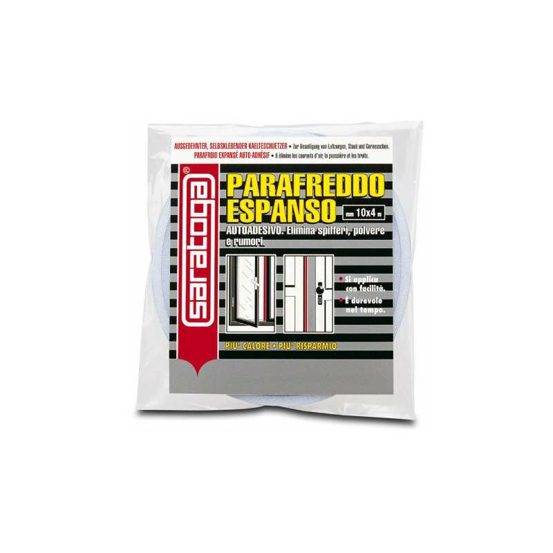 foto del prodotto guarnizione autoadesiva bianco 4m x 10mm saratoga