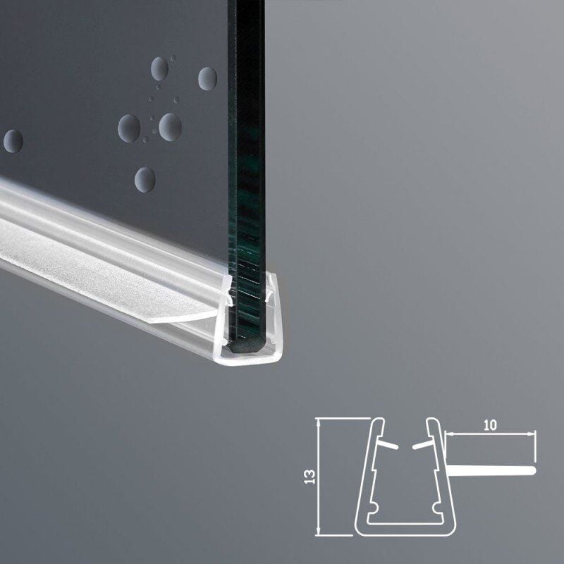 foto del prodotto guarnizione box doccia ricambio verticale vetro 6mm 8mm ec 10 314