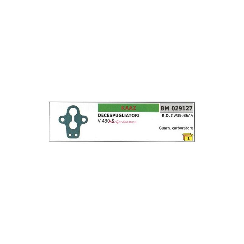 foto del prodotto guarnizione carburatore kaaz decespugliatore v 430 s 029127