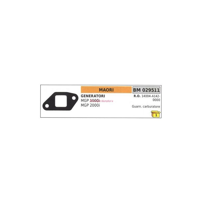 foto del prodotto guarnizione carburatore maori generatore mgp 1000i 2000i 029511