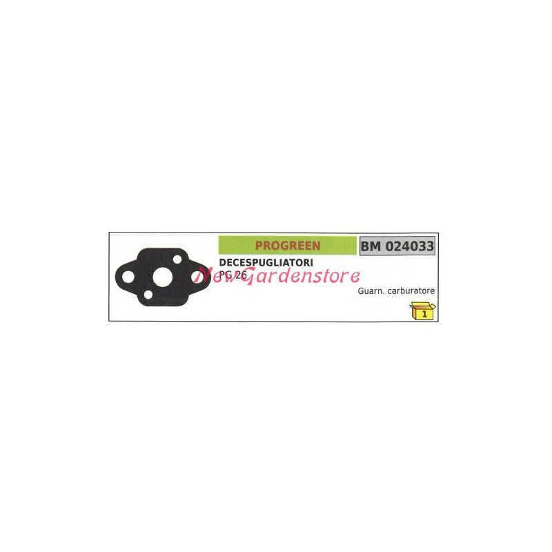 foto del prodotto guarnizione carburatore progreen decespugliatore pg 26 024033
