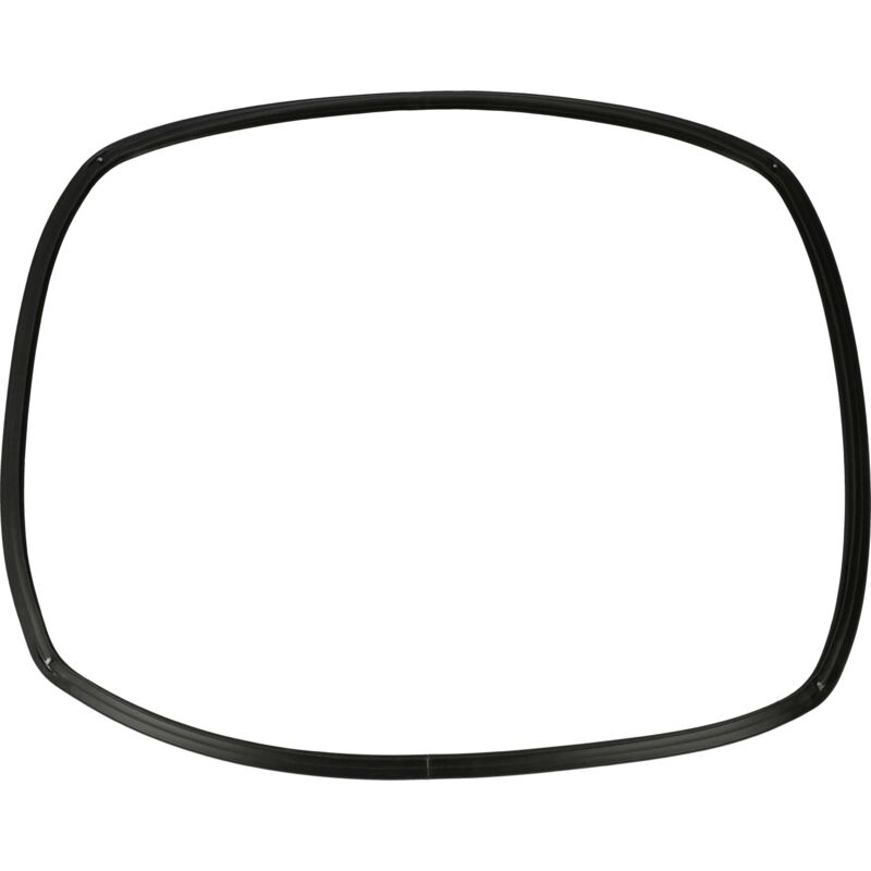 foto del prodotto guarnizione compatibile con bauknecht whirlpool acmt 6332, 6533, 6130, 6310 43 x 32 x 0,8 cm, con ganci angolari nero vhbw