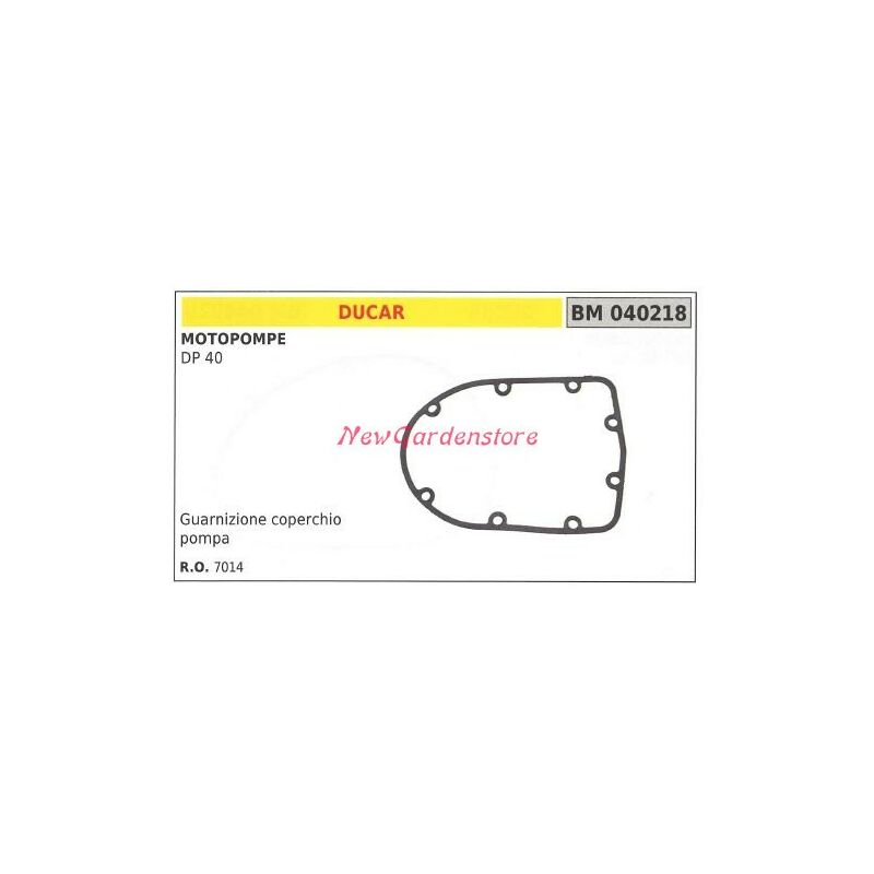 foto del prodotto guarnizione coperchio ducar motopompa dp 40 040218