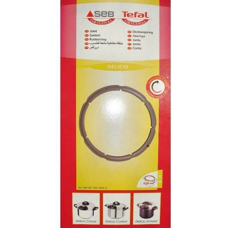 foto del prodotto guarnizione del coperchio 253 8 10l pentole a pressione seb 381713663946322666