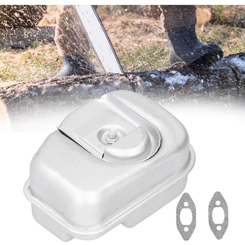 foto del prodotto guarnizione di scarico della marmitta, kit guarnizione di scarico della marmitta, parti per motosega adatte per husqvarna 235 236 240 235e 240e
