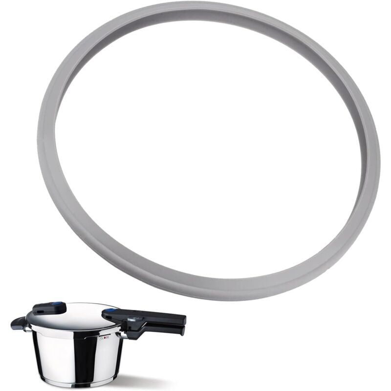 foto del prodotto guarnizione di tenuta da 22 cm per pentola a pressione fissler wmf, guarnizione di ricambio per pentola a pressione fissler 6,5 l, guarnizione in
