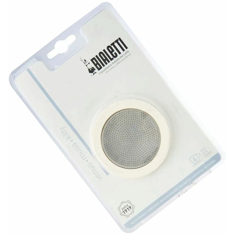 foto del prodotto guarnizione e filtro originali per 6 tazze macchina da caff , caffettiera bialetti 4368242