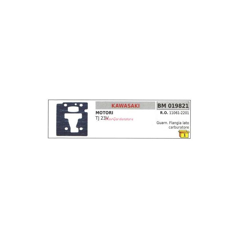 foto del prodotto guarnizione flangia carburatore kawasaki tagliasiepe tj 23v 019821
