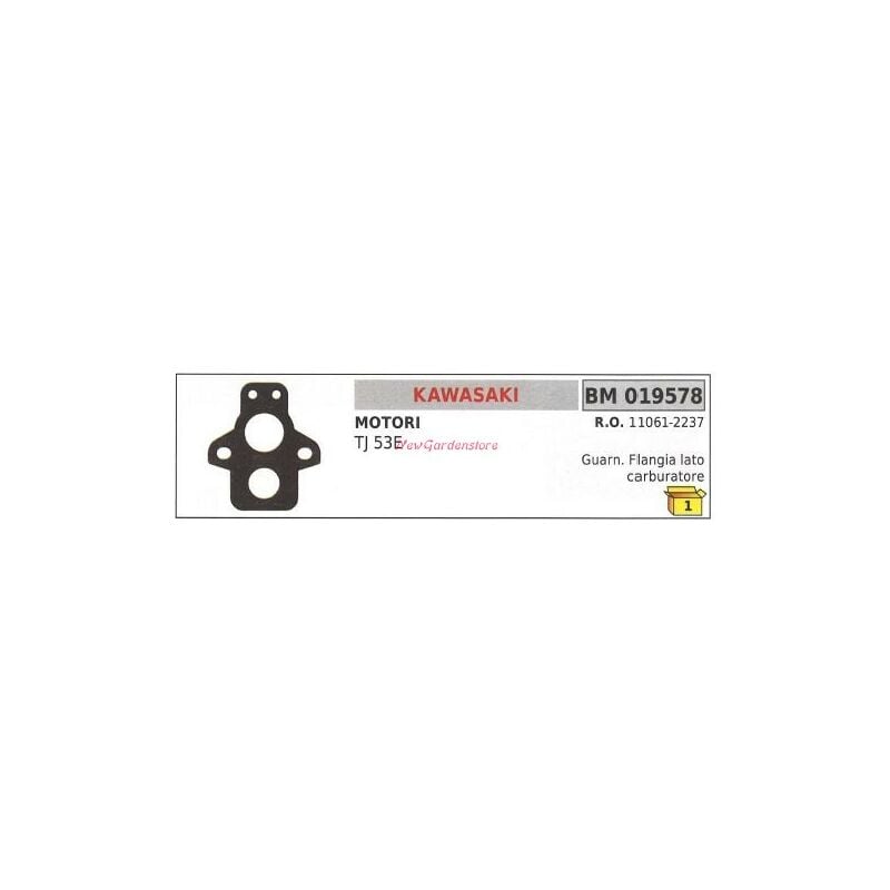 foto del prodotto guarnizione flangia lato carburatore kawasaki tagliasiepe tj 53e 019578