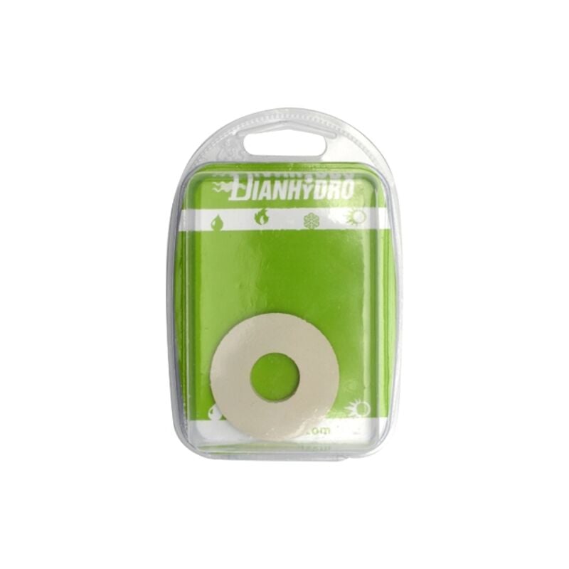 foto del prodotto guarnizione in gomma bianca con bordo leggero blister 1 faidf