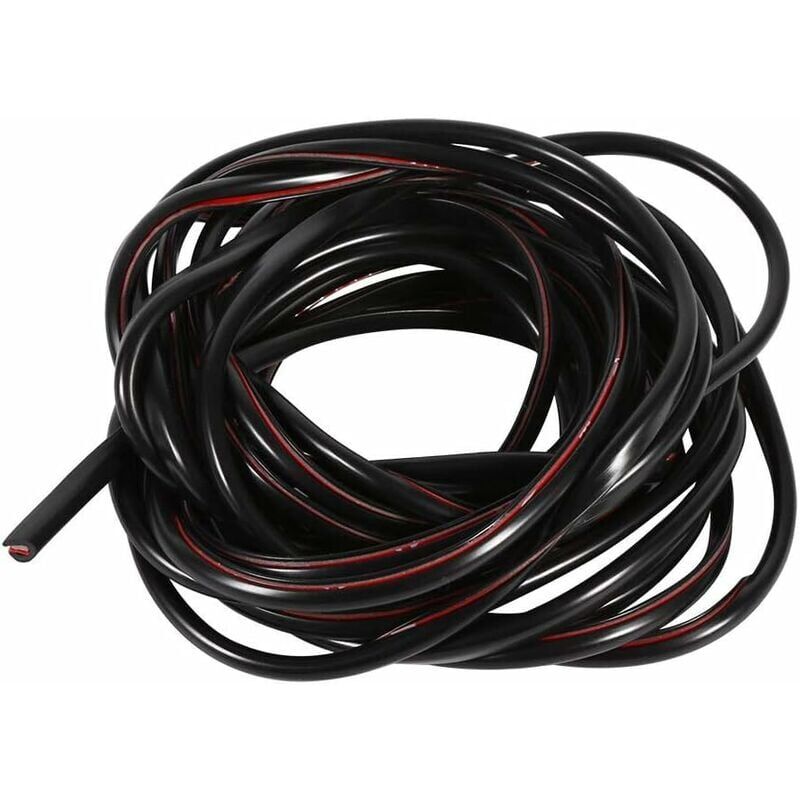 immagine 0 del prodotto guarnizione in gomma per portiera auto, 5 m, a forma di u, antigraffio, per paraurti nero 