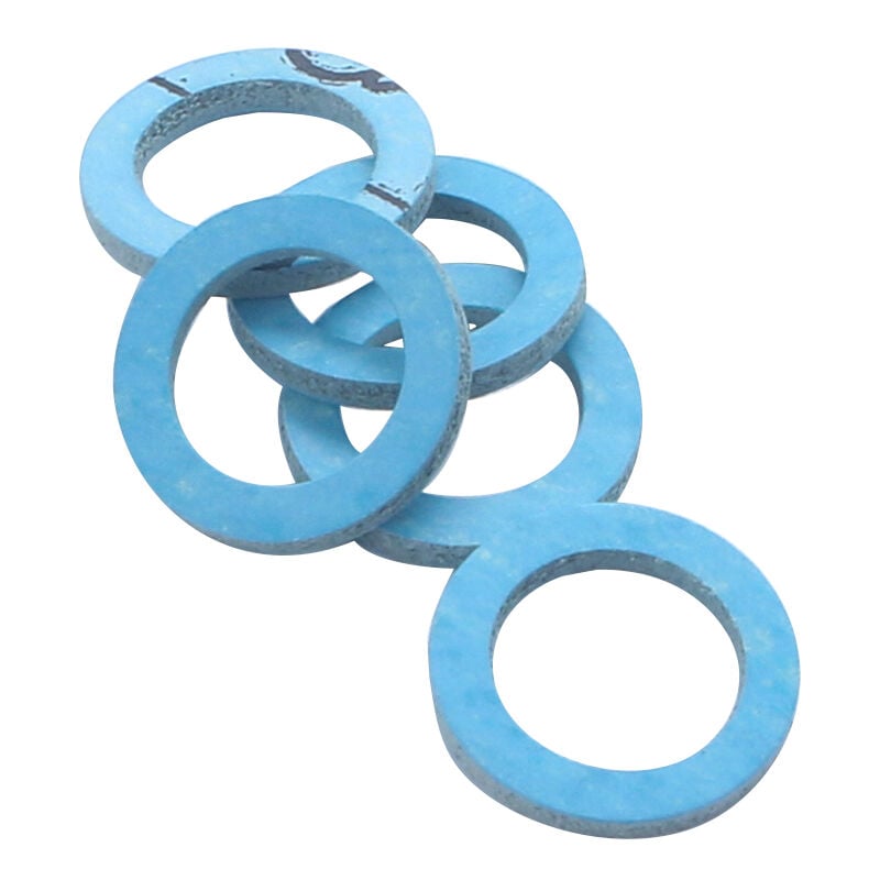foto del prodotto guarnizione interna in fibra per gas naturale, colore blu 12,4x18,4x2 per dimensioni 15x21, 5 pezzi noyon thiebault