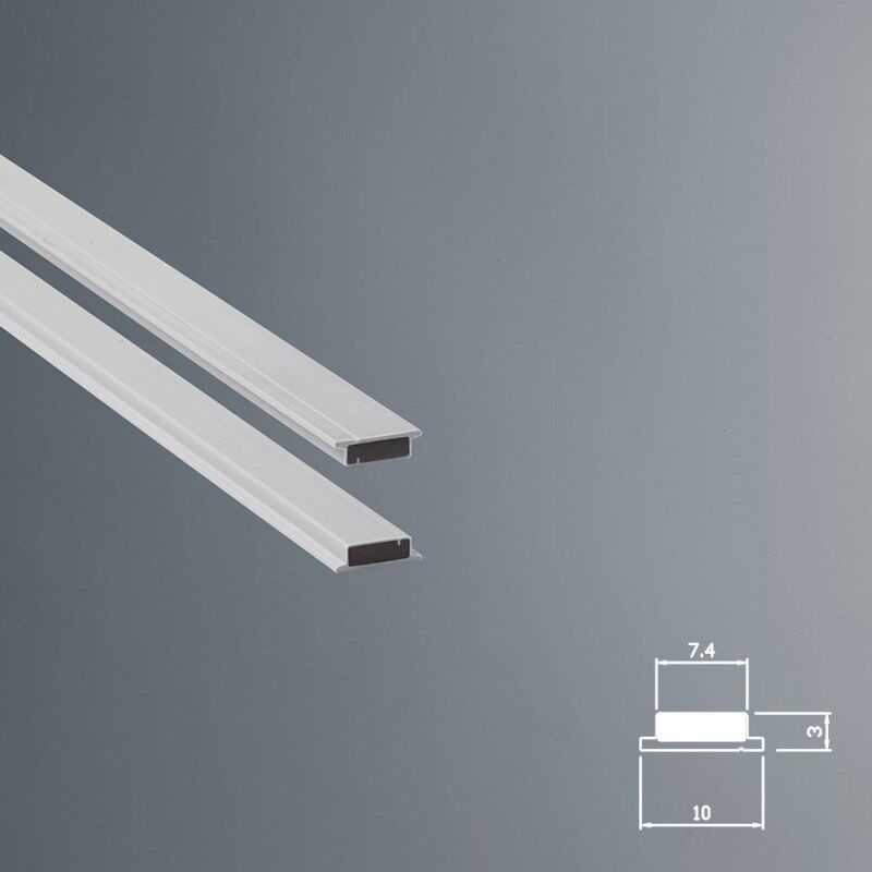 foto del prodotto guarnizione magnetica box doccia in gomma ec mag 01t kit 2 pezzi bianco