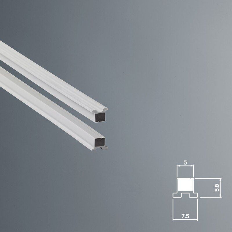foto del prodotto guarnizione magnetica box doccia in gomma ec mag 5121 kit 2 pezzi grigio