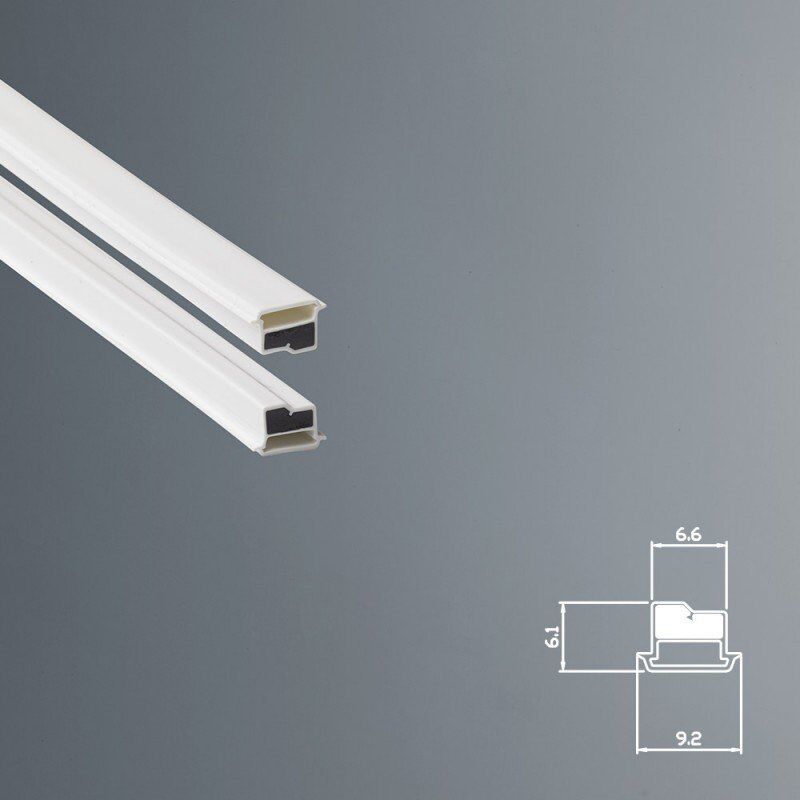 foto del prodotto guarnizione magnetica box doccia in pvc ec mag 3202 kit 2 pezzi bianco