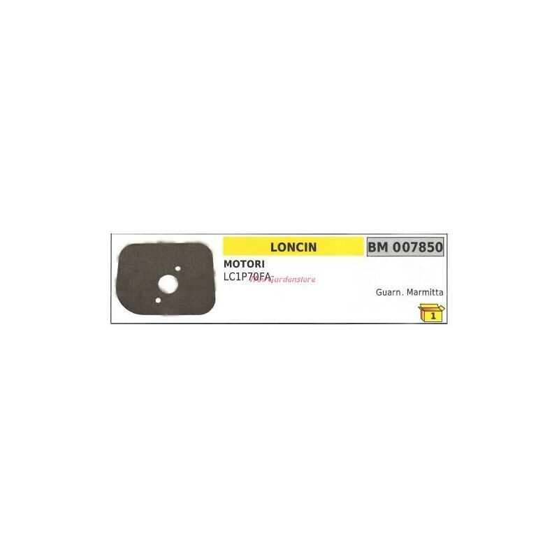 foto del prodotto guarnizione marmitta loncin tagliaerba rasaerba lc1p70fa 007850