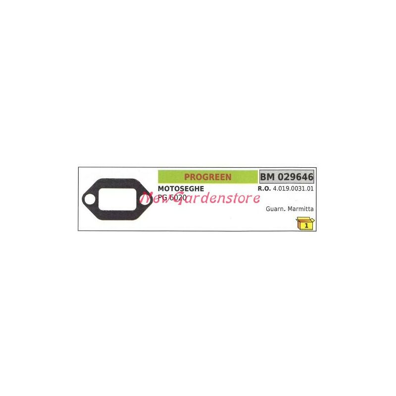 foto del prodotto guarnizione marmitta progreen decespugliatore pg 6020 029646