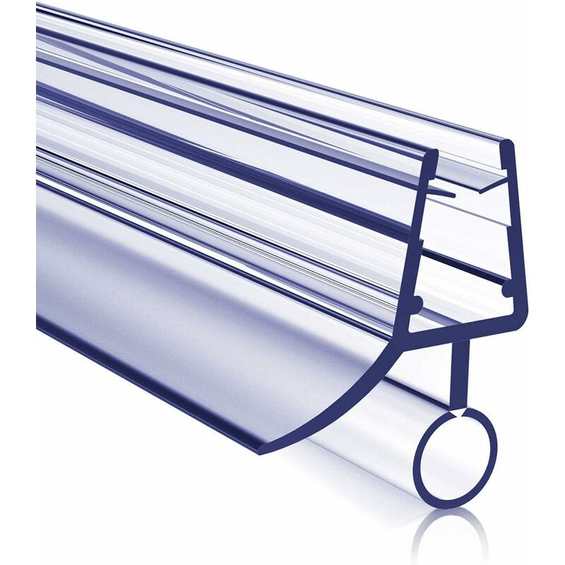 foto del prodotto guarnizione per box doccia 100cm guarnizioni di ricambio, guarnizioni inferiori pvc per vetro da 7-8mm - s02 - meykoers