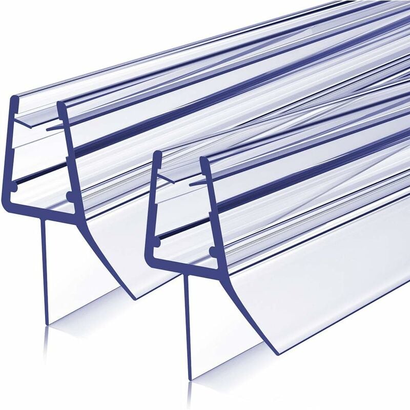 foto del prodotto guarnizione per box doccia 2x80cm guarnizioni di ricambio, guarnizioni inferiori pvc per vetro da 7 8mm s03 meykoers