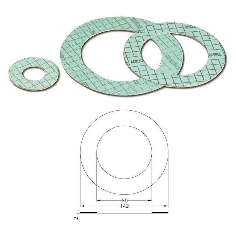 foto del prodotto guarnizione per flange pn 10 16 dn 80 asbestosfree mm.2 102700av80