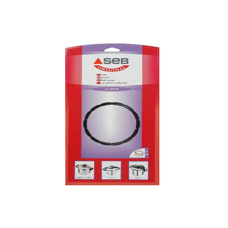 foto del prodotto guarnizione per pentola a pressione in acciaio inox clipso 8l 10l diametro 253mm 792237 seb