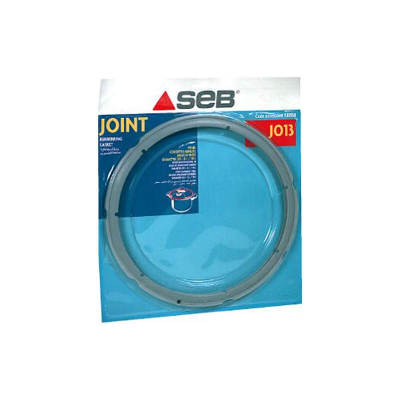 foto del prodotto guarnizione per pentola a pressione in acciaio inox delicio 8l 10l diametro 253mm 980158 seb